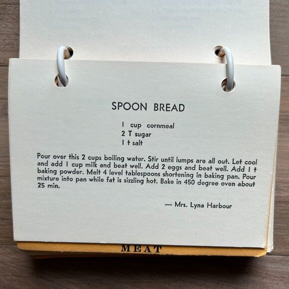 Vintage Roanoke Island North Carolina 2-ring flip cookbook - Picture 4 of 8